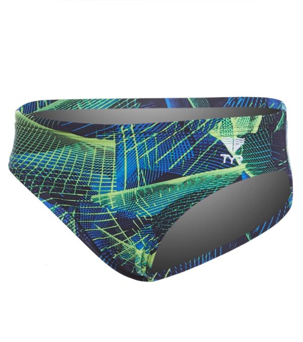 TYR Boys  Axis All Over Racer Brief Swimsuit Online