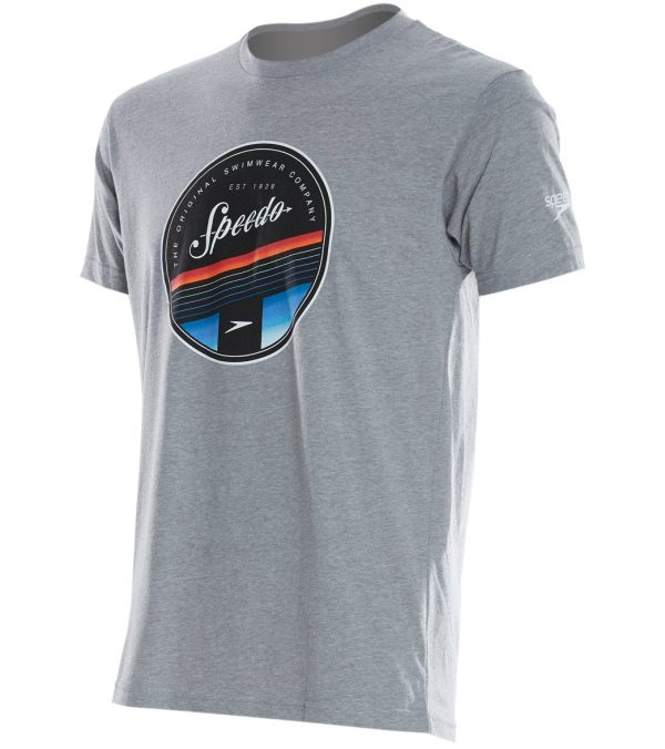 Speedo Men s Retro Patch T Shirt Supply - Image 2