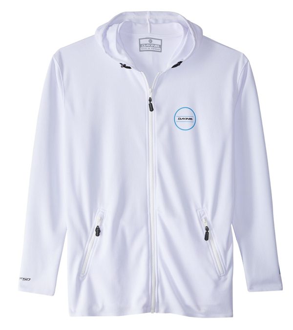 Dakine Men s Inlet Loose Fit Front Zip Long Sleeve Rashguard Hoodie Sale - Image 4