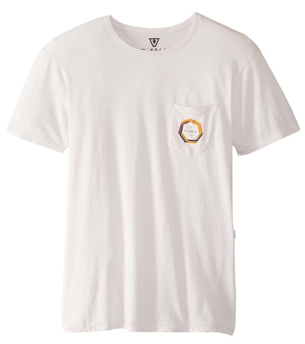 Vissla Men s Cyclone Vintage Wash Short Sleeve Pocket Tee Online Hot Sale - Image 4