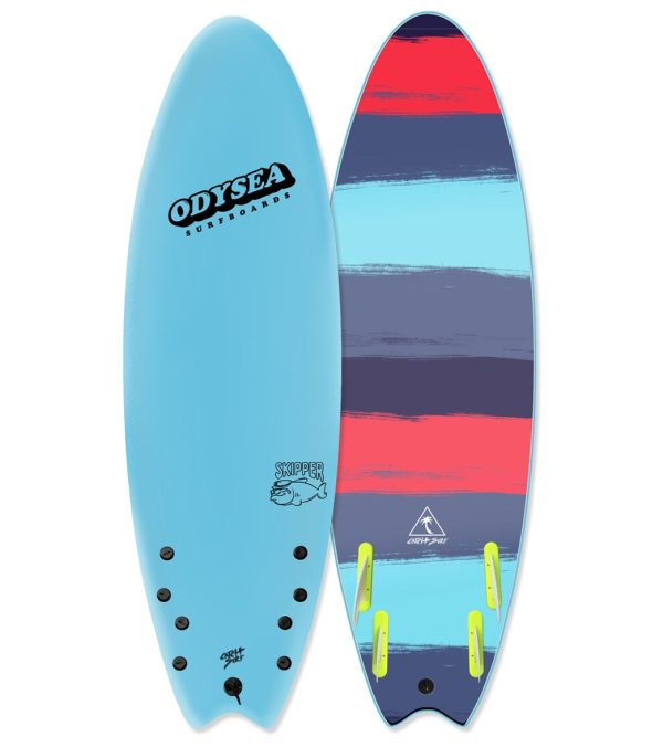 Catch Surf Odysea 6 0   Skipper Quad Soft Surfboard Hot on Sale
